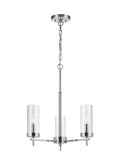 VISUAL COMFORT STUDIO, ZIRE THREE LIGHT CHANDELIER, CHANDELIER LIGHT