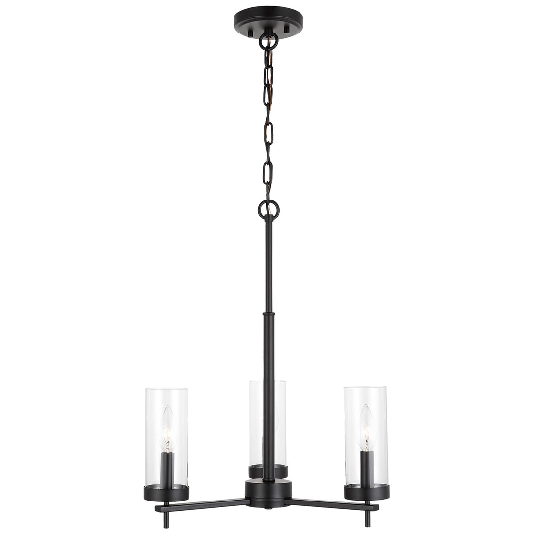 VISUAL COMFORT STUDIO, ZIRE THREE LIGHT CHANDELIER, CHANDELIER LIGHT
