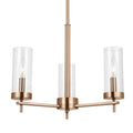 VISUAL COMFORT STUDIO, ZIRE THREE LIGHT CHANDELIER, CHANDELIER LIGHT