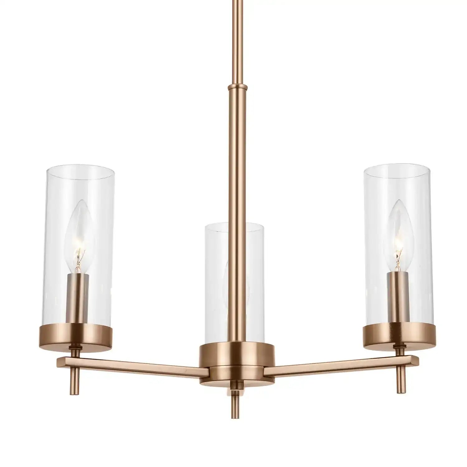 VISUAL COMFORT STUDIO, ZIRE THREE LIGHT CHANDELIER, CHANDELIER LIGHT