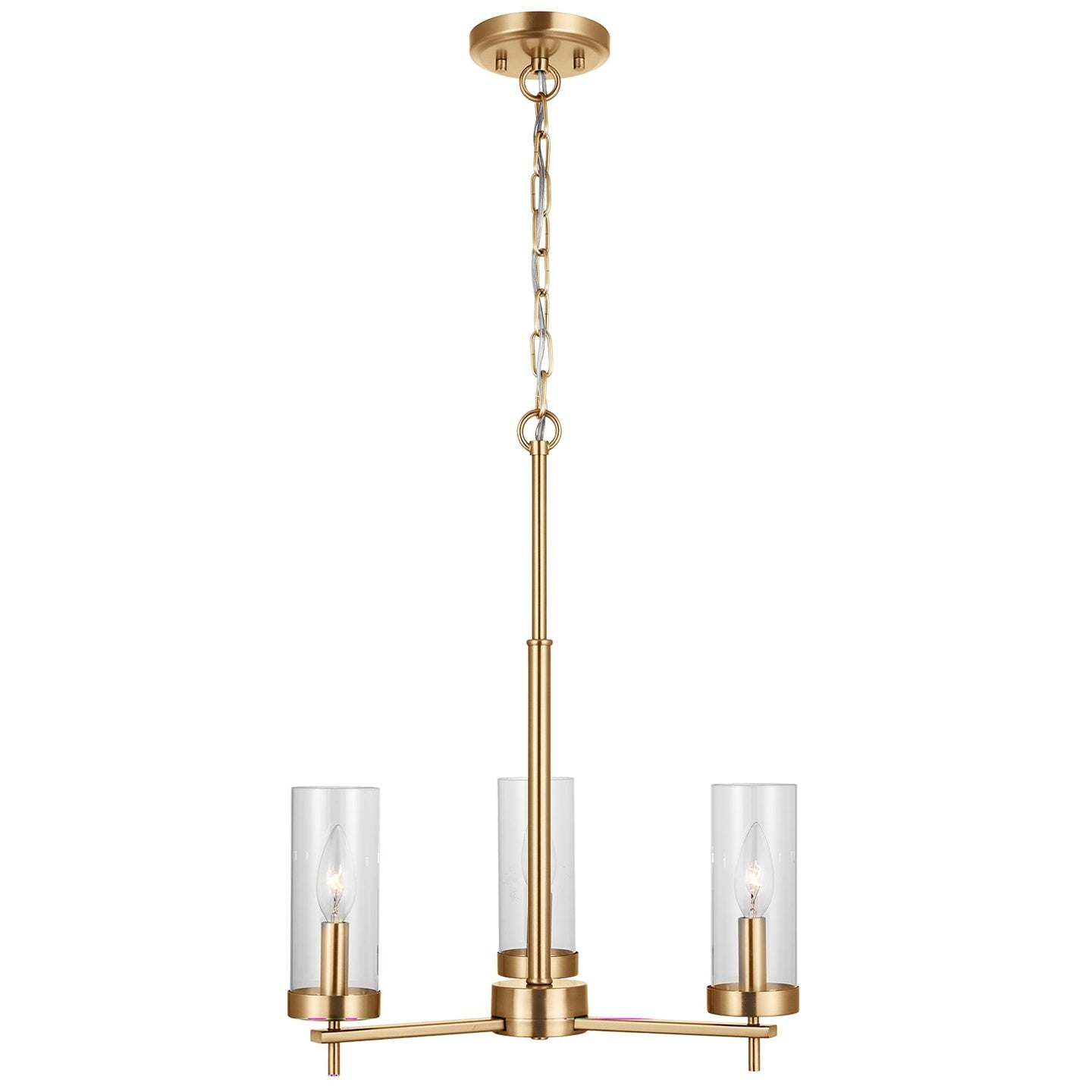 VISUAL COMFORT & CO., ZIRE THREE LIGHT CHANDELIER, CHANDELIER LIGHT