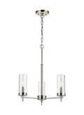 VISUAL COMFORT STUDIO, ZIRE THREE LIGHT CHANDELIER, CHANDELIER LIGHT