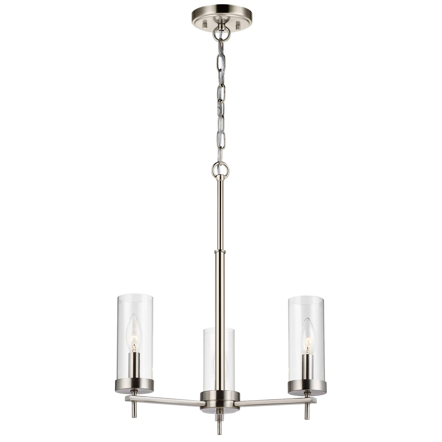 VISUAL COMFORT STUDIO, ZIRE THREE LIGHT CHANDELIER, CHANDELIER LIGHT