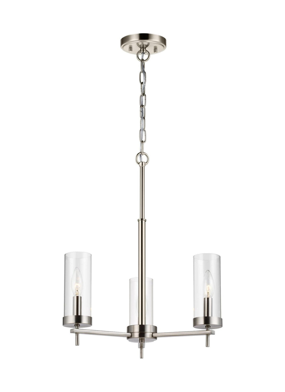 VISUAL COMFORT & CO., ZIRE THREE LIGHT CHANDELIER, CHANDELIER LIGHT