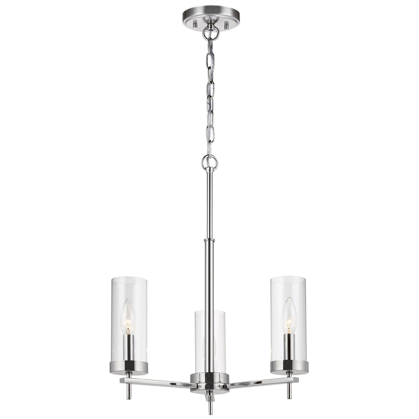 VISUAL COMFORT & CO., ZIRE THREE LIGHT CHANDELIER, CHANDELIER LIGHT