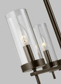 VISUAL COMFORT & CO., ZIRE THREE LIGHT CHANDELIER, CHANDELIER LIGHT