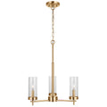 VISUAL COMFORT & CO., ZIRE THREE LIGHT CHANDELIER, CHANDELIER LIGHT