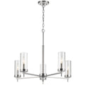 VISUAL COMFORT STUDIO, ZIRE FIVE LIGHT CHANDELIER, CHANDELIER LIGHT