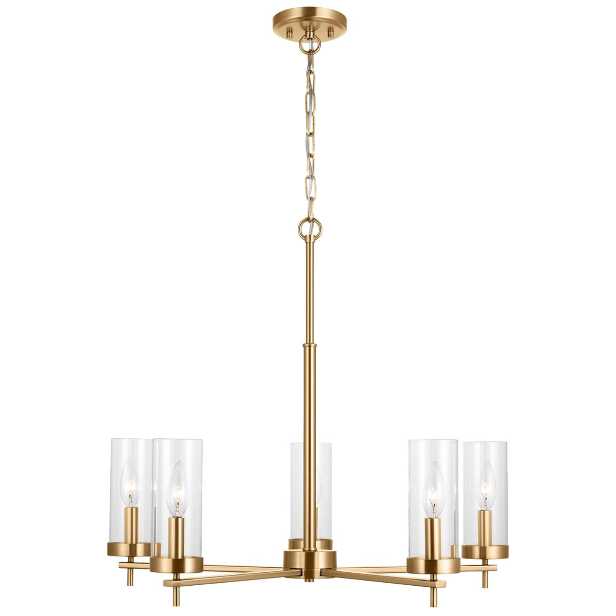 VISUAL COMFORT & CO., ZIRE FIVE LIGHT CHANDELIER, CHANDELIER LIGHT