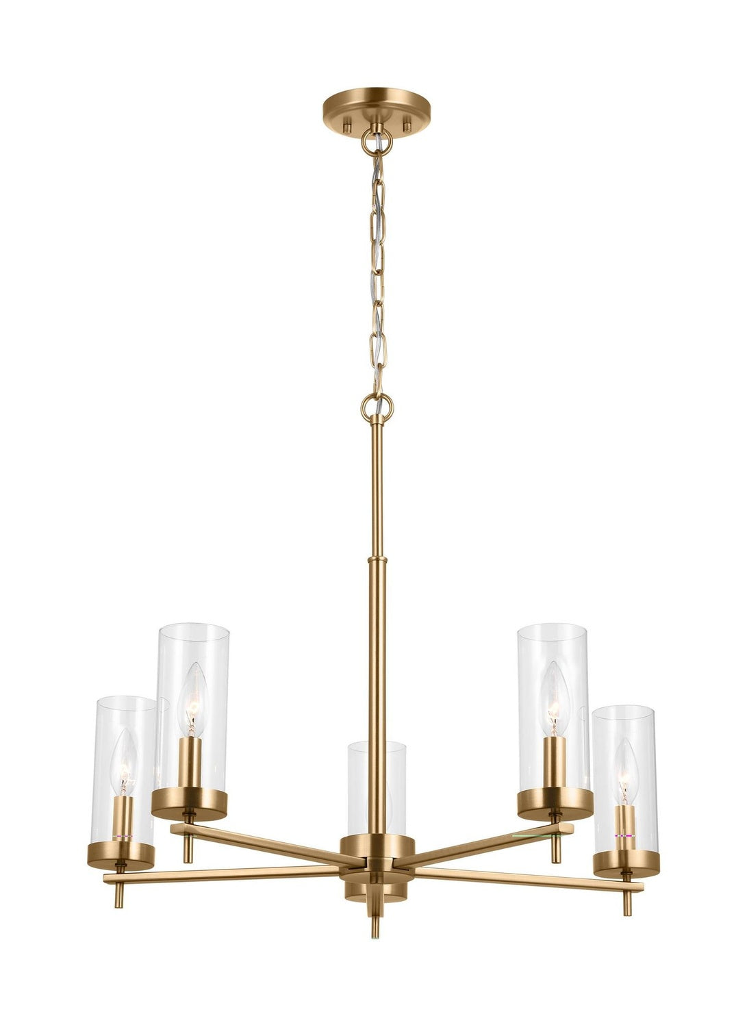 VISUAL COMFORT & CO., ZIRE FIVE LIGHT CHANDELIER, CHANDELIER LIGHT