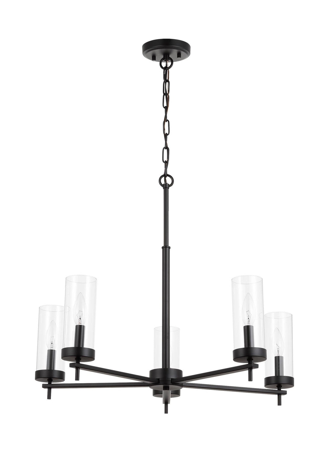 VISUAL COMFORT & CO., ZIRE FIVE LIGHT CHANDELIER, CHANDELIER LIGHT