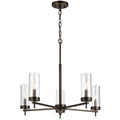VISUAL COMFORT & CO., ZIRE FIVE LIGHT CHANDELIER, CHANDELIER LIGHT