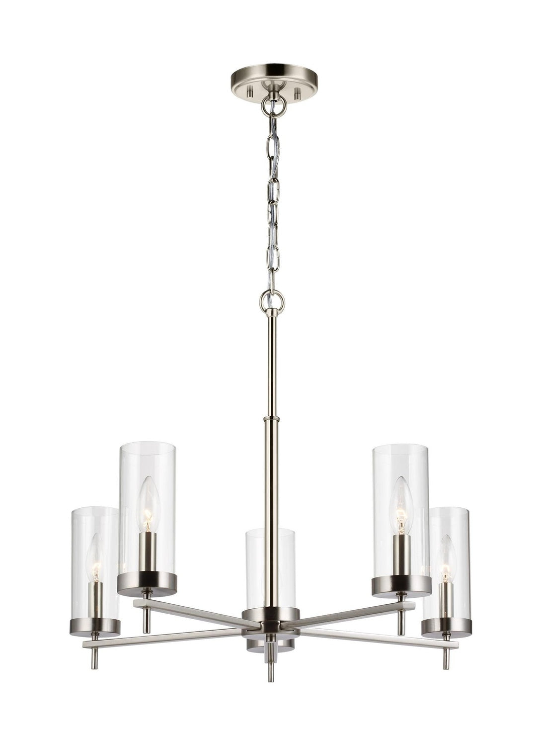VISUAL COMFORT & CO., ZIRE FIVE LIGHT CHANDELIER, CHANDELIER LIGHT
