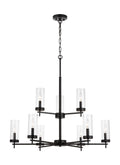 VISUAL COMFORT STUDIO, ZIRE NINE LIGHT CHANDELIER, CHANDELIER LIGHT