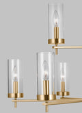 VISUAL COMFORT & CO., ZIRE NINE LIGHT CHANDELIER, CHANDELIER LIGHT