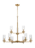 VISUAL COMFORT STUDIO, ZIRE NINE LIGHT CHANDELIER, CHANDELIER LIGHT
