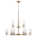 VISUAL COMFORT & CO., ZIRE NINE LIGHT CHANDELIER, CHANDELIER LIGHT