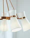 VISUAL COMFORT & CO., CLARK FIVE LIGHT CHANDELIER, CHANDELIER LIGHT