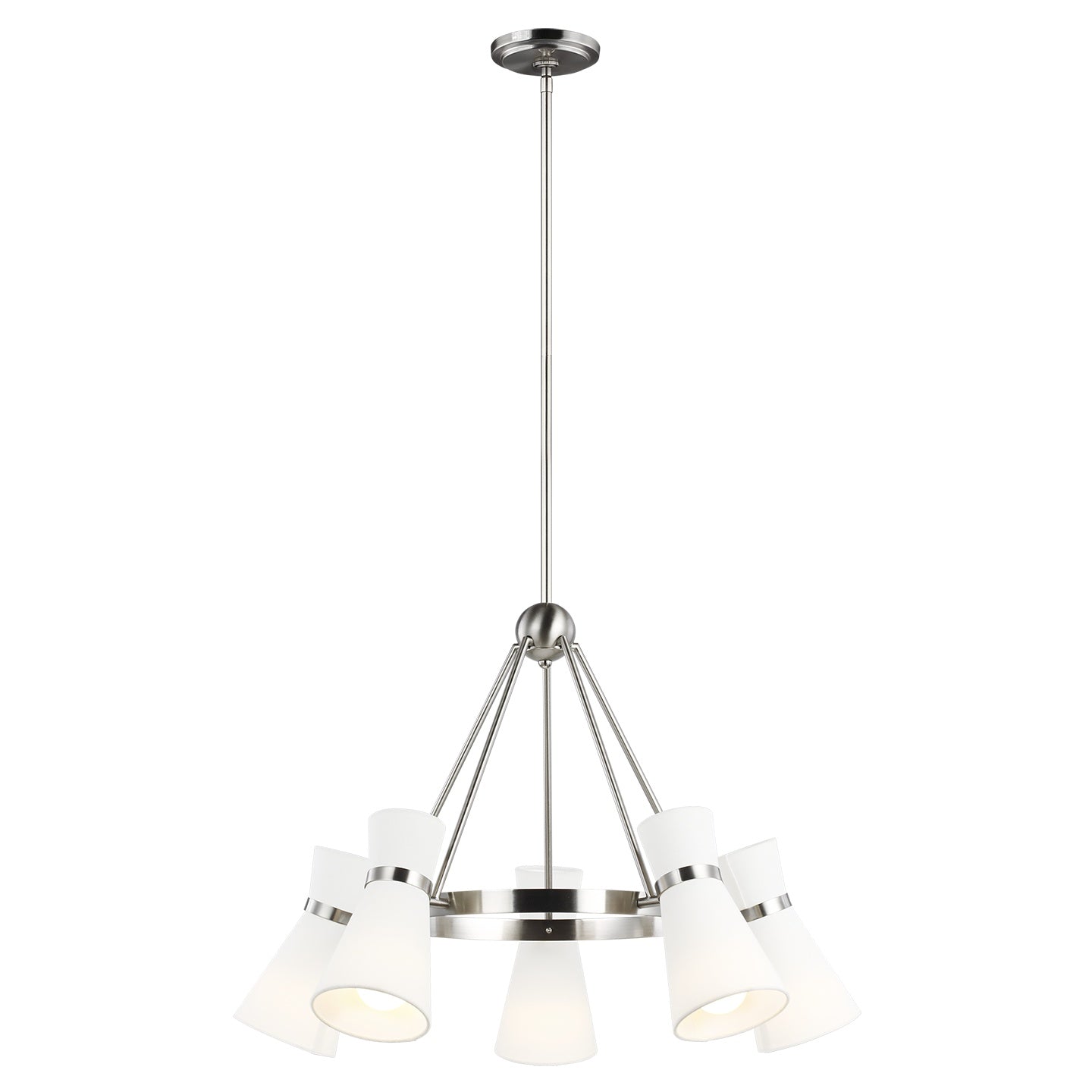 VISUAL COMFORT & CO., CLARK FIVE LIGHT CHANDELIER, CHANDELIER LIGHT