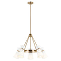 VISUAL COMFORT STUDIO, CLARK FIVE LIGHT CHANDELIER, CHANDELIER LIGHT