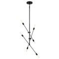 VISUAL COMFORT STUDIO, AXIS SIX LIGHT CHANDELIER, CHANDELIER LIGHT
