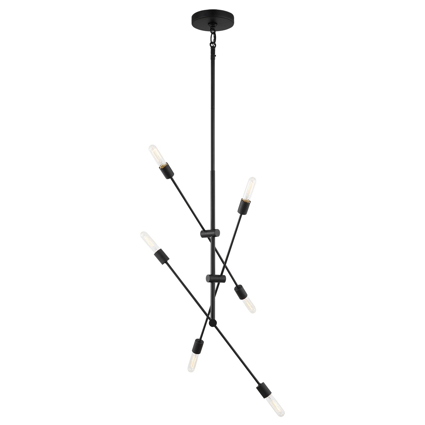 VISUAL COMFORT STUDIO, AXIS SIX LIGHT CHANDELIER, CHANDELIER LIGHT