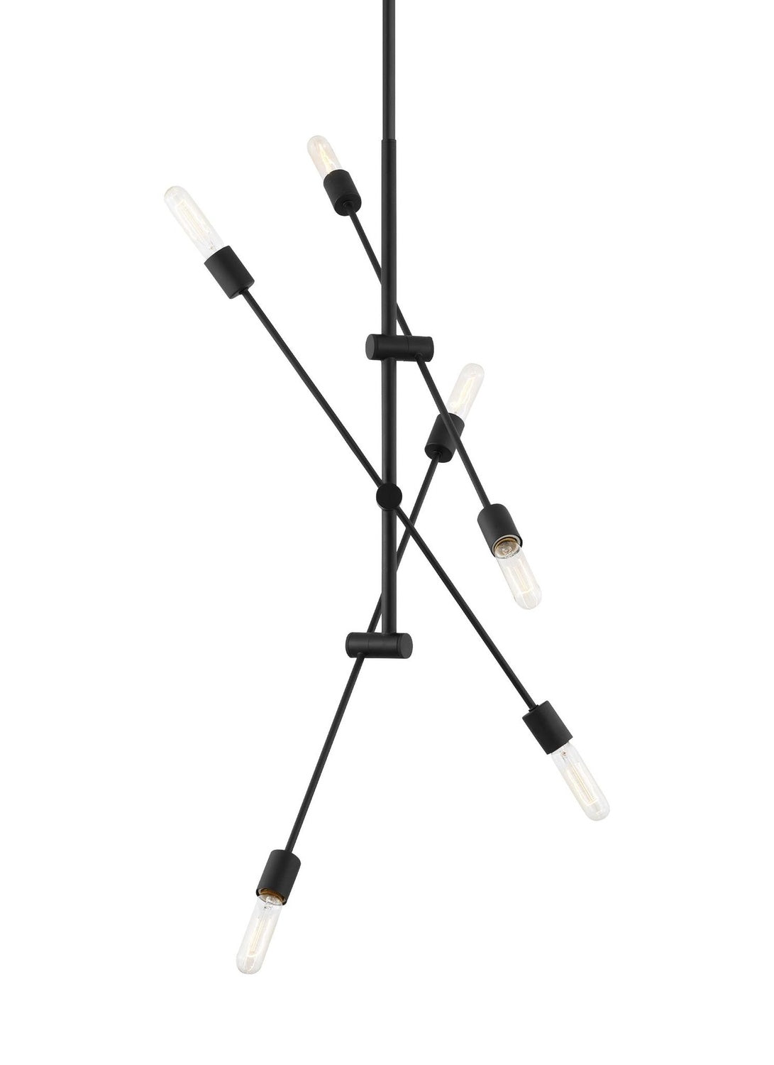 VISUAL COMFORT STUDIO, AXIS SIX LIGHT CHANDELIER, CHANDELIER LIGHT