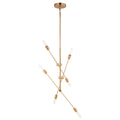 VISUAL COMFORT STUDIO, AXIS SIX LIGHT CHANDELIER, CHANDELIER LIGHT