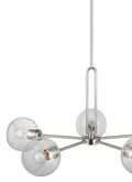 VISUAL COMFORT STUDIO, CODYN FIVE LIGHT CHANDELIER, CHANDELIER LIGHT