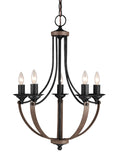 GENERATION LIGHTING, CORBEILLE FIVE LIGHT CHANDELIER, CHANDELIER LIGHT