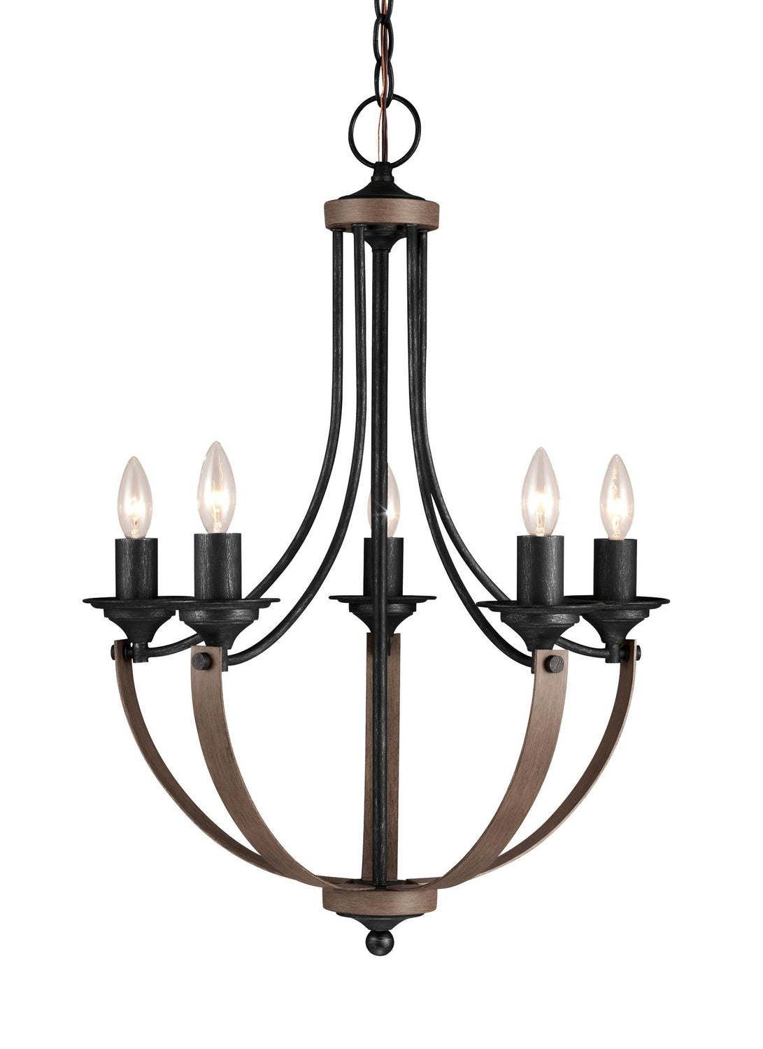 GENERATION LIGHTING, CORBEILLE FIVE LIGHT CHANDELIER, CHANDELIER LIGHT