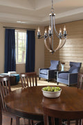 GENERATION LIGHTING, CORBEILLE FIVE LIGHT CHANDELIER, CHANDELIER LIGHT