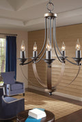 GENERATION LIGHTING, CORBEILLE FIVE LIGHT CHANDELIER, CHANDELIER LIGHT