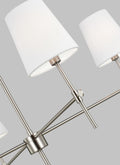 VISUAL COMFORT STUDIO, BAKER FOUR LIGHT CHANDELIER, CHANDELIER LIGHT