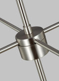 VISUAL COMFORT STUDIO, BAKER FOUR LIGHT CHANDELIER, CHANDELIER LIGHT