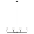 VISUAL COMFORT STUDIO, FOXDALE SIX LIGHT LINEAR CHANDELIER, CHANDELIER LIGHT