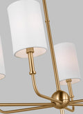 VISUAL COMFORT & CO., FOXDALE SIX LIGHT LINEAR CHANDELIER, CHANDELIER LIGHT