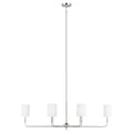 VISUAL COMFORT STUDIO, FOXDALE SIX LIGHT LINEAR CHANDELIER, CHANDELIER LIGHT
