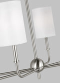 VISUAL COMFORT STUDIO, FOXDALE SIX LIGHT LINEAR CHANDELIER, CHANDELIER LIGHT