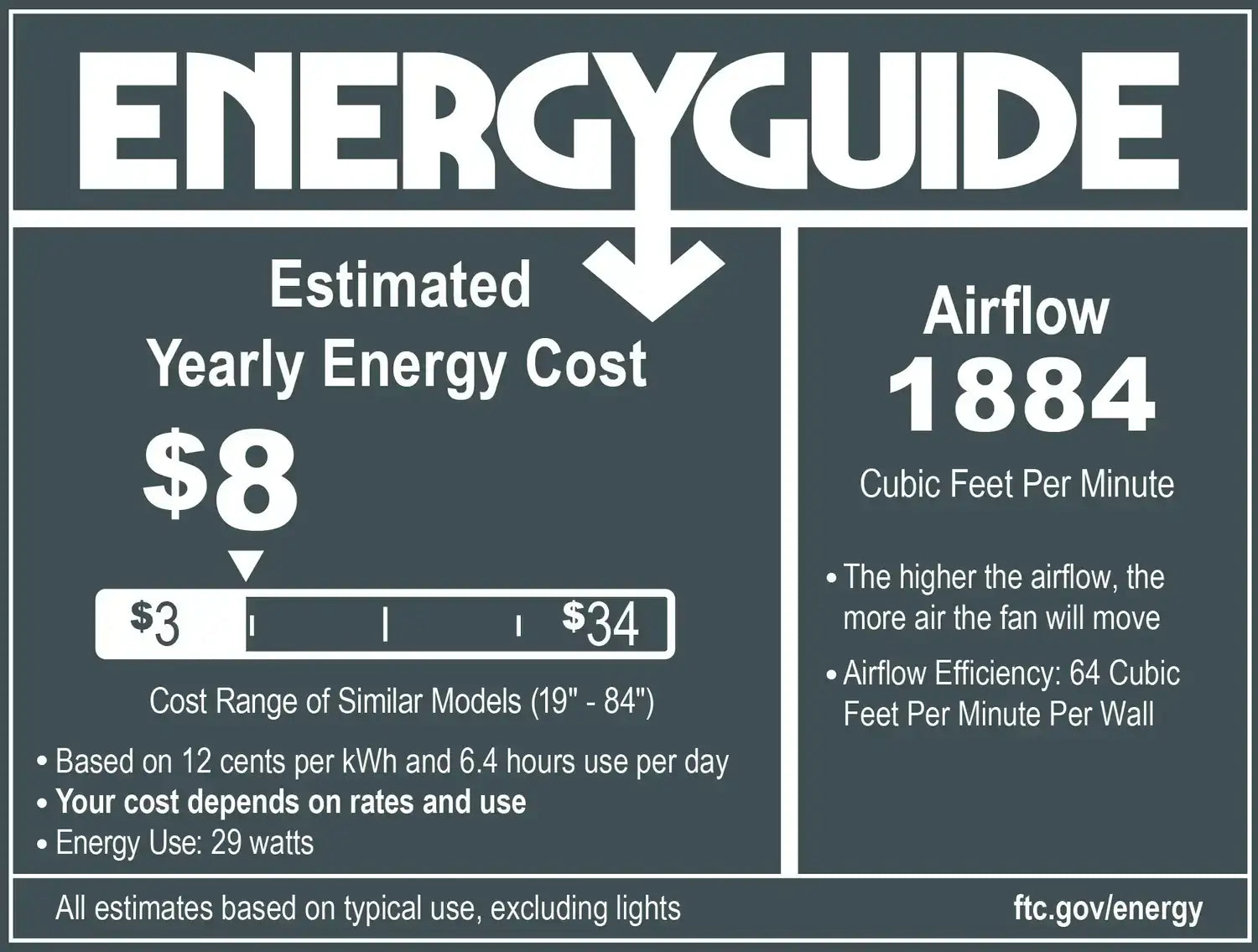 GENERATION LIGHTING, ERA 32 HUGGER LED CEILING FAN, INDOOR CEILING FANS