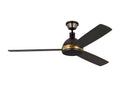 VISUAL COMFORT & CO., HICKS LED CEILING FAN, INDOOR CEILING FANS
