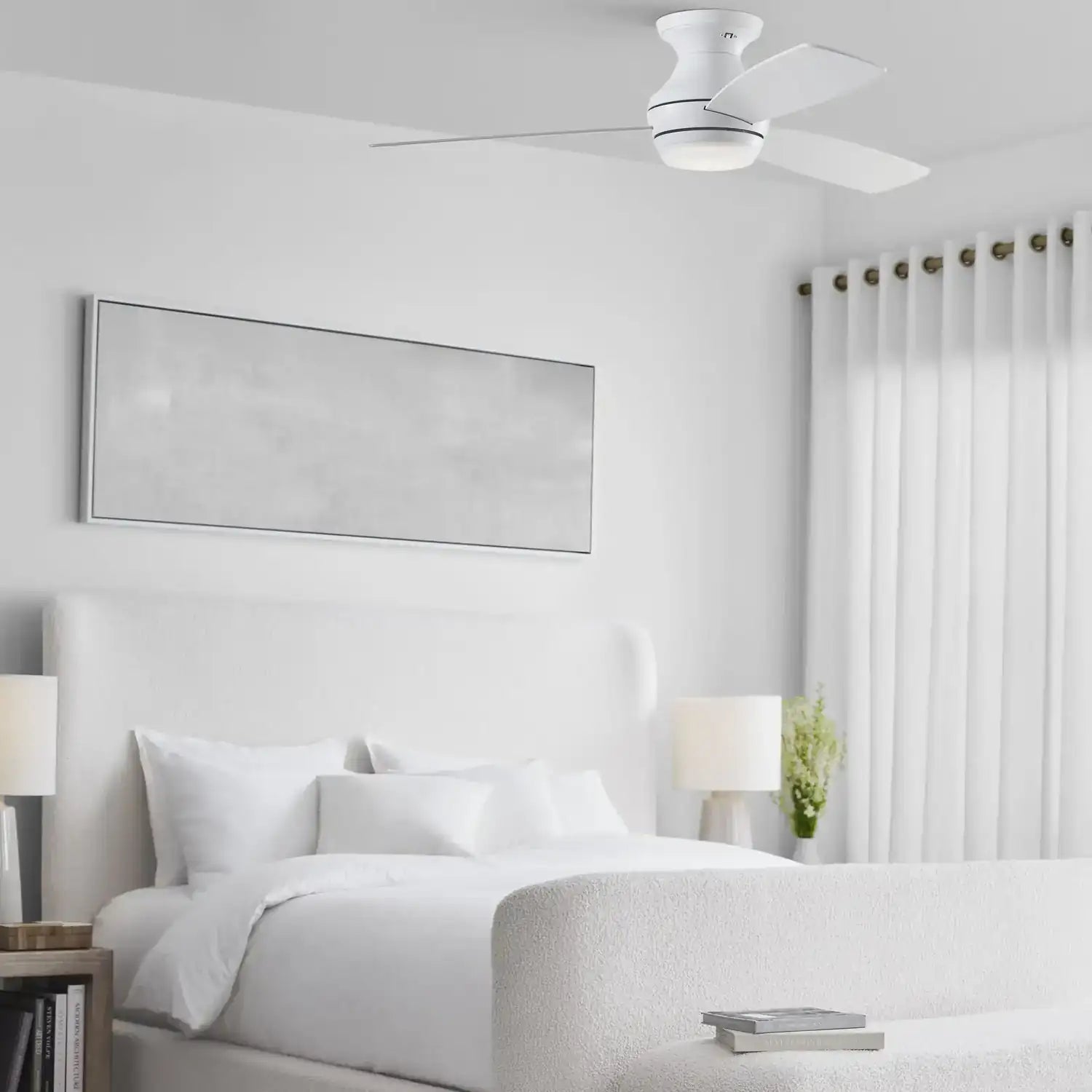 VISUAL COMFORT & CO., IKON LED CEILING FAN, INDOOR CEILING FANS