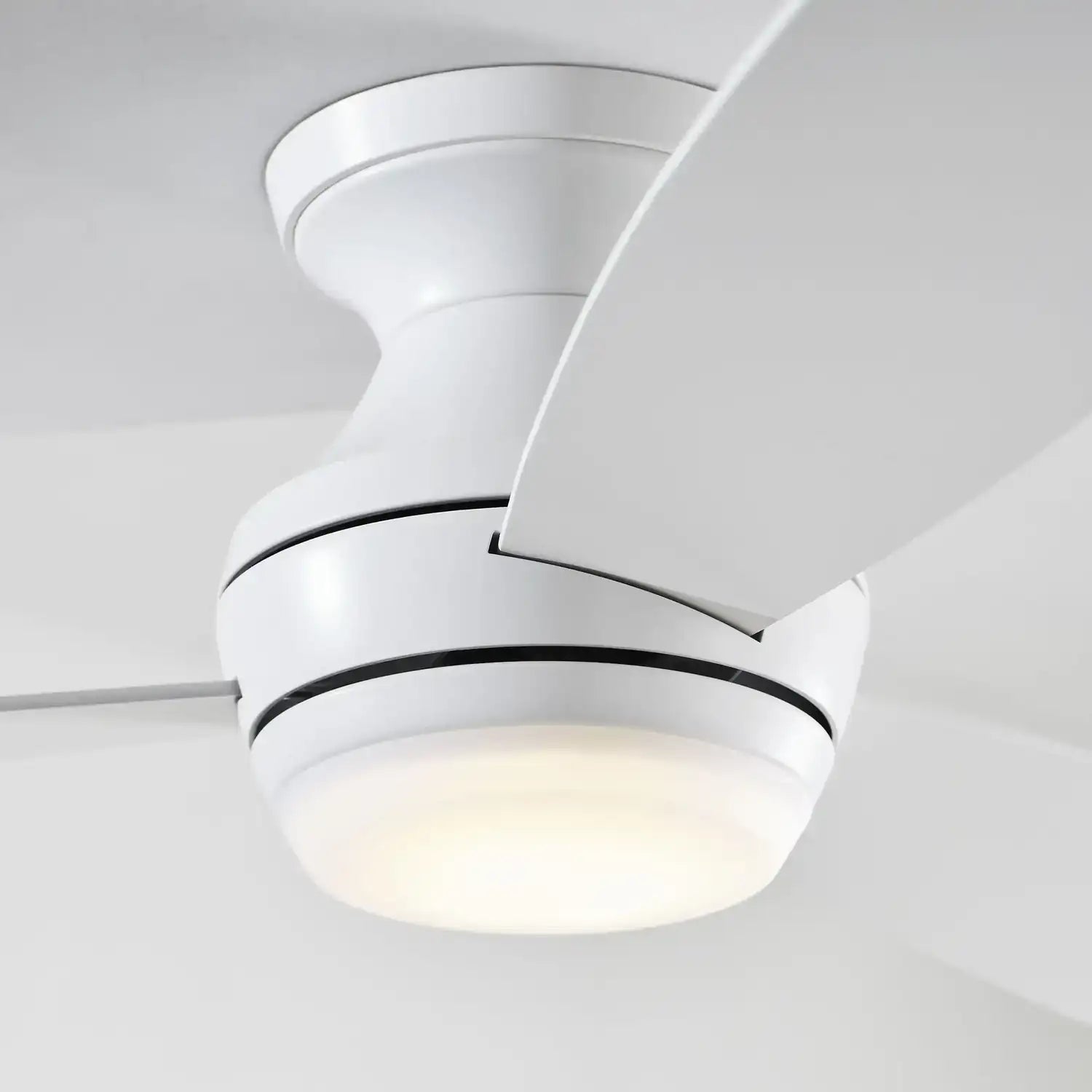 VISUAL COMFORT & CO., IKON LED CEILING FAN, INDOOR CEILING FANS