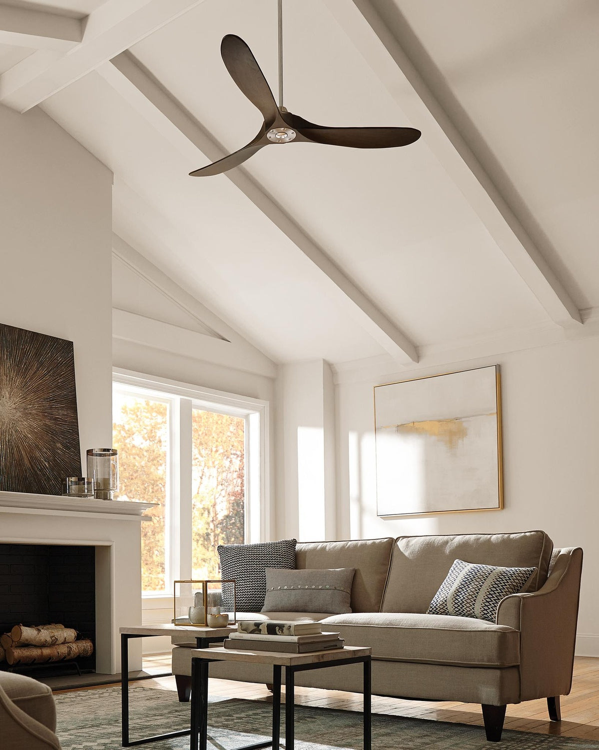 VISUAL COMFORT FAN, MAVERICK CEILING FAN, INDOOR CEILING FANS