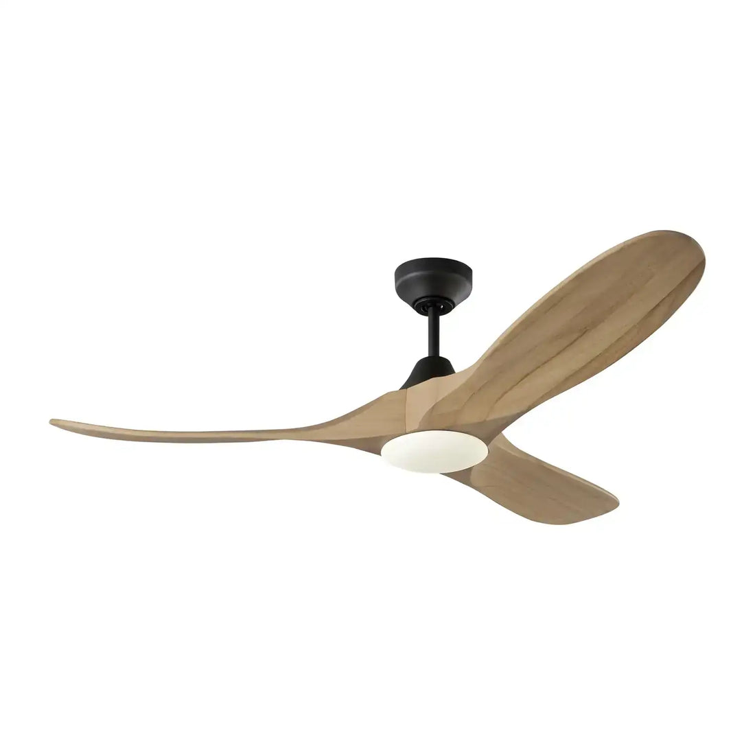 VISUAL COMFORT & CO. MAVERICK SMART 52 - MATTE BLACK W NATUREL HONEY BLADES - Indoor