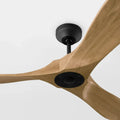 VISUAL COMFORT & CO., MAVERICK SMART 52 - MATTE BLACK W NATUREL HONEY BLADES, INDOOR CEILING FANS