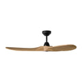 VISUAL COMFORT & CO., MAVERICK SMART 52 - MATTE BLACK W DARK WALNUT BLADES, INDOOR CEILING FANS