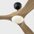 VISUAL COMFORT & CO., MAVERICK SMART 60 - MIDNIGHT BLACK W NATURAL HONEY BLADES, INDOOR CEILING FANS