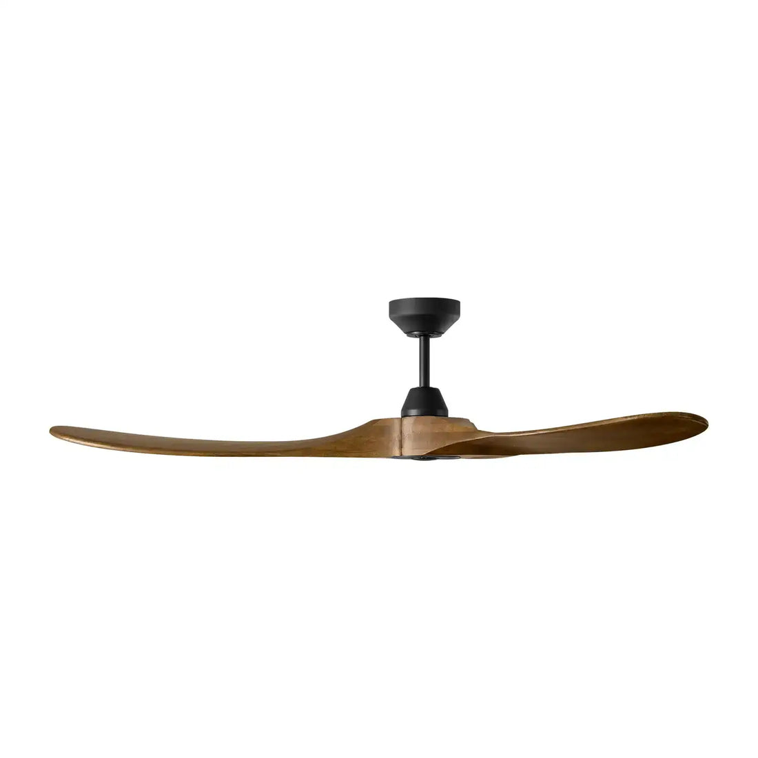 VISUAL COMFORT & CO., MAVERICK SMART 60 - MIDNIGHT BLACK W DARK WALNUT BLADES, INDOOR CEILING FANS