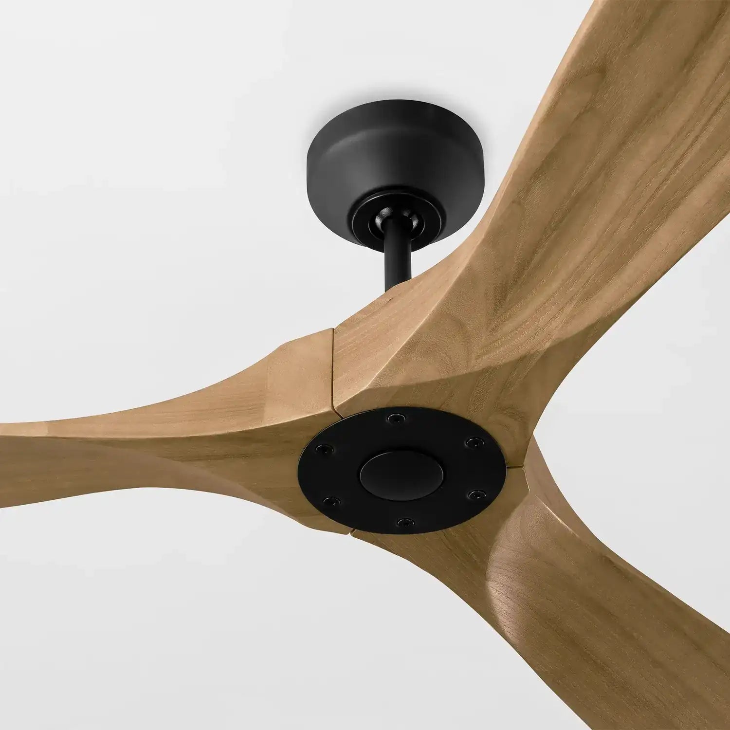VISUAL COMFORT & CO., MAVERICK SMART 60 - MIDNIGHT BLACK W DARK WALNUT BLADES, INDOOR CEILING FANS